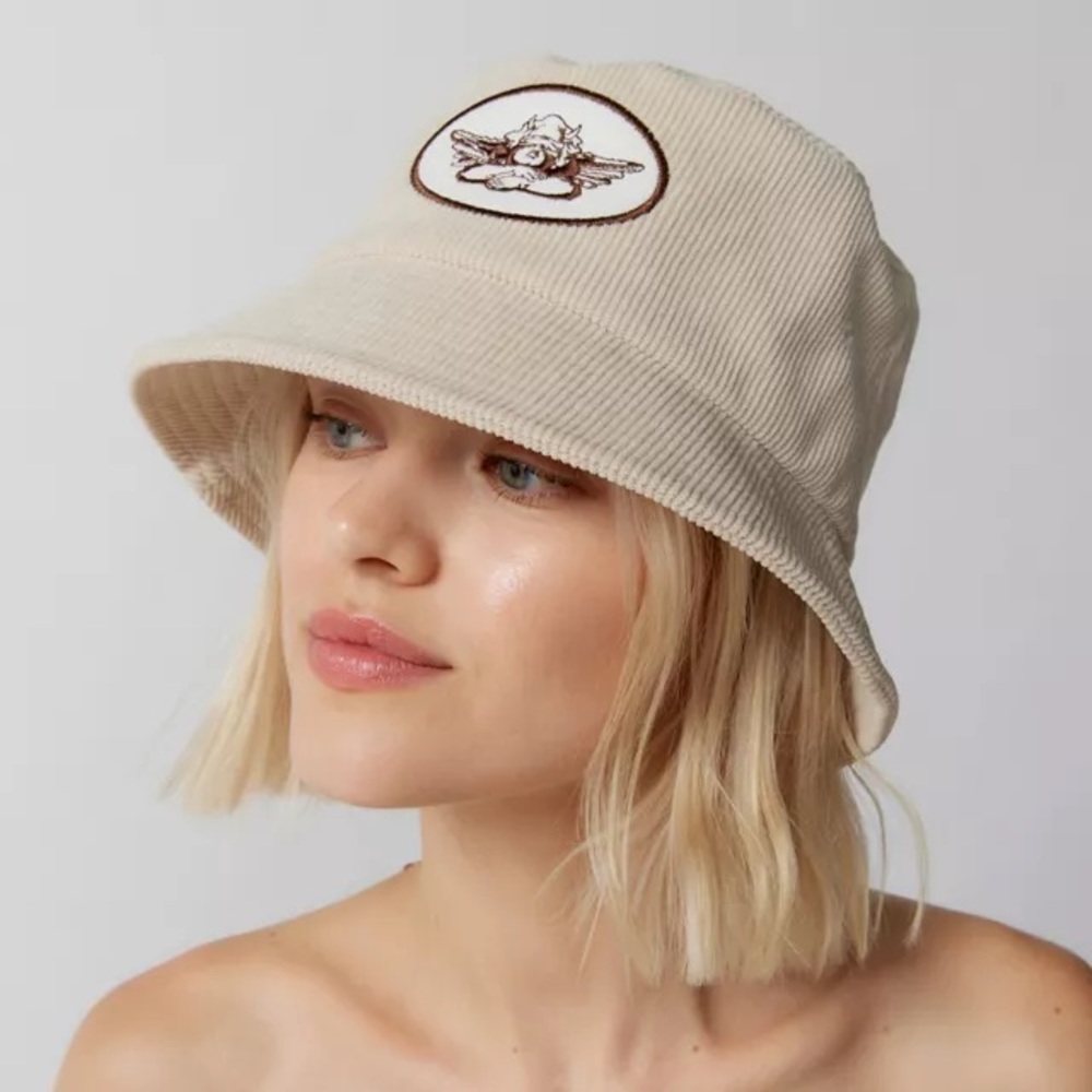 Boys Lie Black Corduroy Bucket Hat - Picture 2 of 3